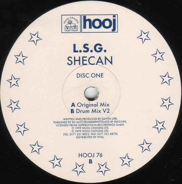 L.S.G. – Shecan 12" vinyl record, image 2 of 3