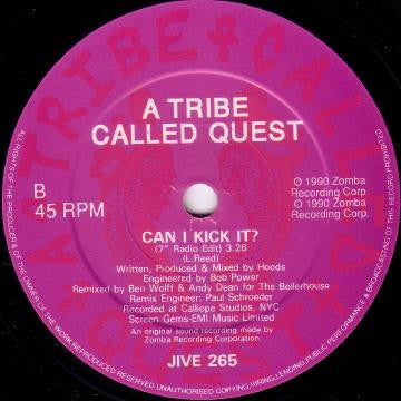 A Tribe Called Quest – Can I Kick It? 7" vinyl record, image 3 of 4