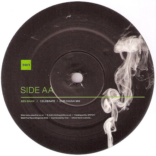 Ben Shaw – Celebrate 12" vinyl record, image 3 of 3
