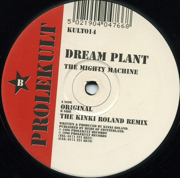 Dream Plant – The Mighty Machine 12" vinyl record, image 1 of 3
