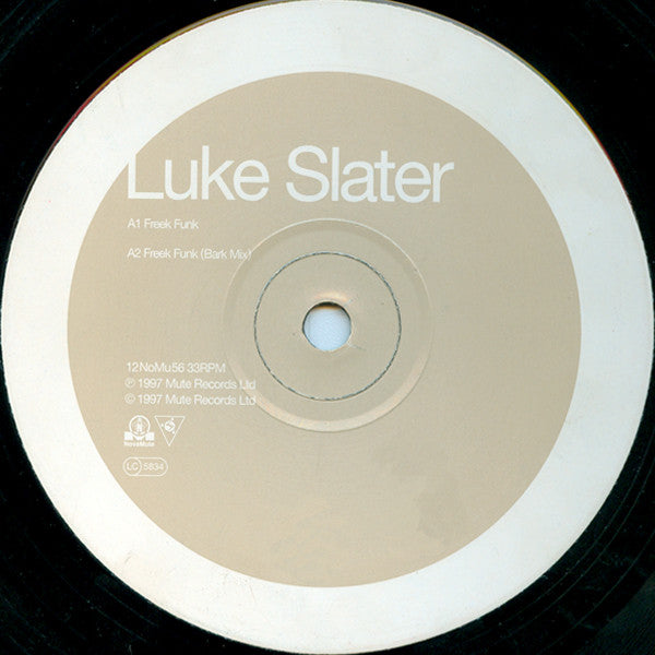 Luke Slater – Freek Funk 12" vinyl record, image 3 of 5