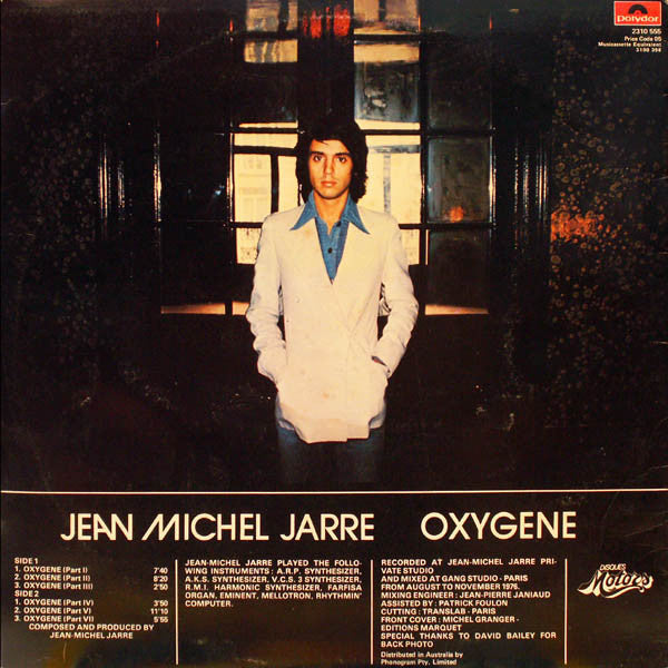 Jean-Michel Jarre – Oxygene LP vinyl record, image 2 of 4