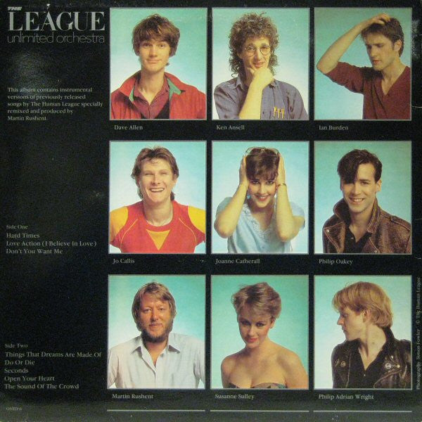 The League Unlimited Orchestra – Love And Dancing LP vinyl record, image 2 of 4