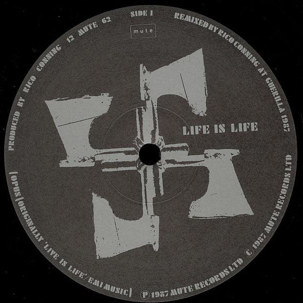 Laibach – Life Is Life 12" vinyl record, image 3 of 4