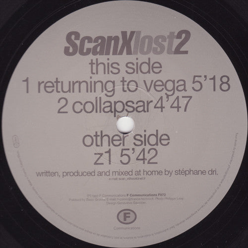 Scan X – Lost (2x12") 12" vinyl record, image 3 of 5