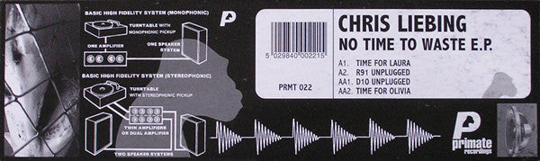 Chris Liebing – No Time To Waste E.P. 12" vinyl record, image 4 of 4