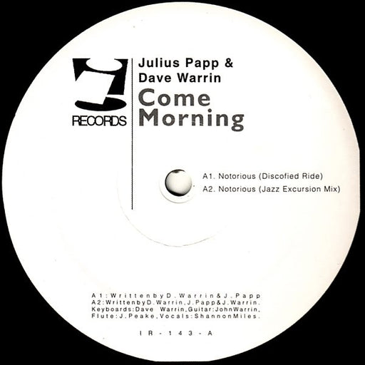 Julius Papp & Dave Warrin – Come Morning