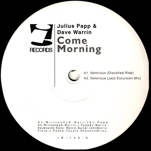 Julius Papp & Dave Warrin – Come Morning