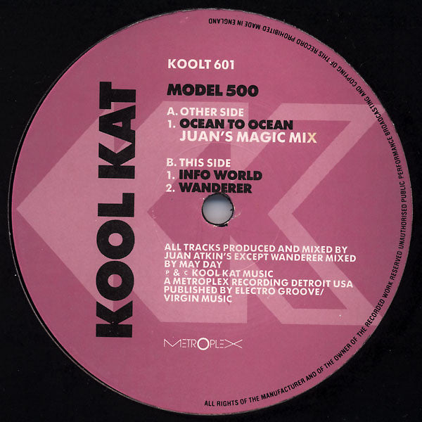 Model 500 – Ocean To Ocean 12" vinyl record, image 3 of 4