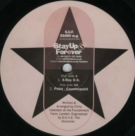 Star Power – X-Ray O.K. / Point - Counterpoint 12" vinyl record, image 2 of 2