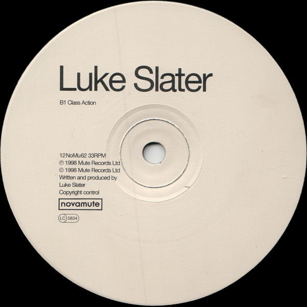 Luke Slater – Love (Loved) 12" vinyl record, image 4 of 4
