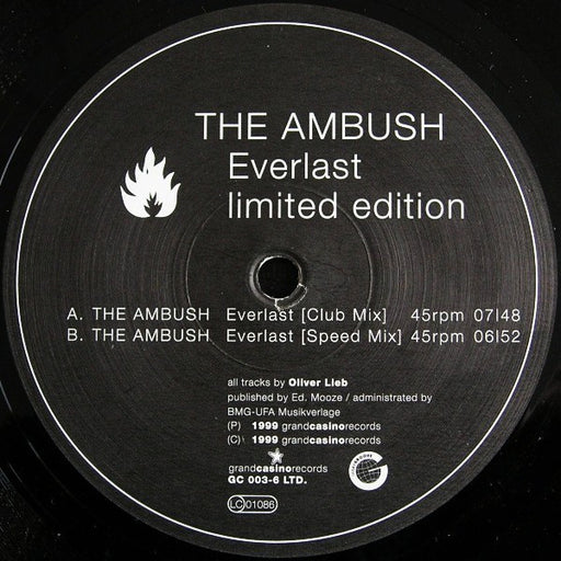 The Ambush – Everlast 12" vinyl record, image 1 of 2