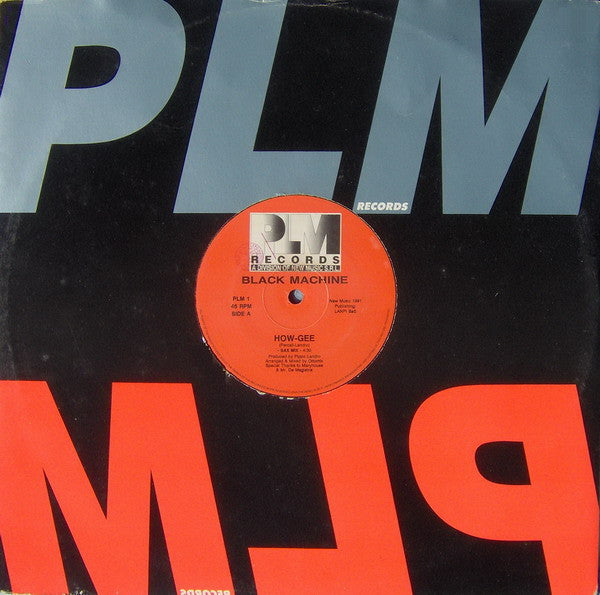 Black Machine – How-Gee 12" vinyl record, image 1 of 4