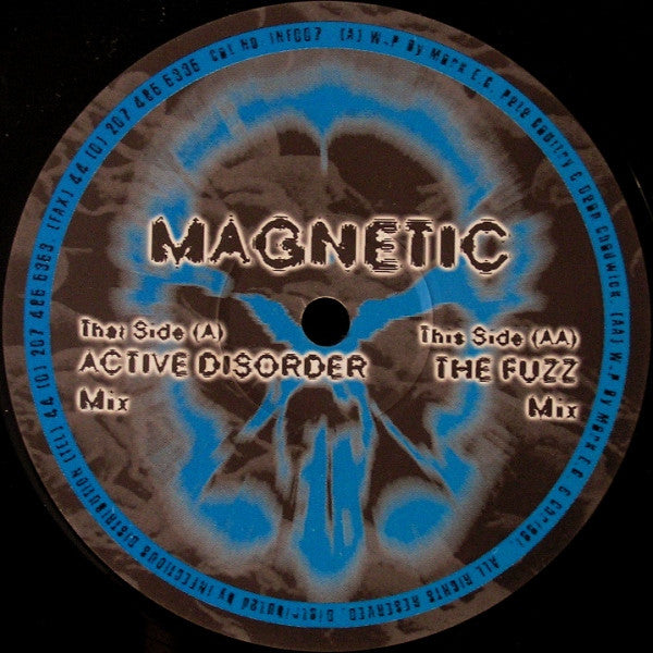 Active Disorder, The Fuzz – Magnetic 12" vinyl record, image 2 of 2