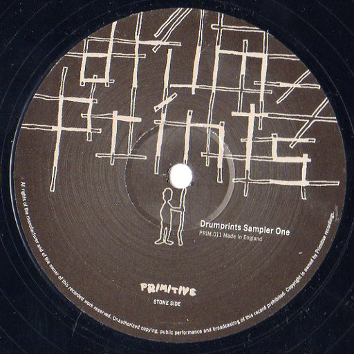 Unknown Artist – Drumprints Sampler One 12" vinyl record