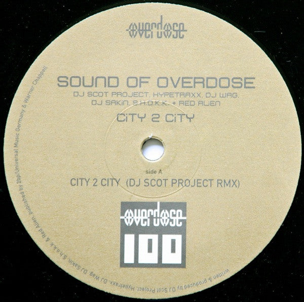 Sound Of Overdose – City 2 City 12" vinyl record, image 3 of 4
