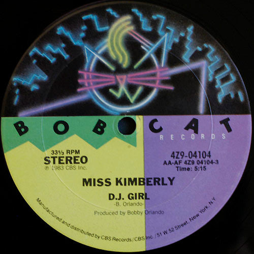 Miss Kimberly – D.J. Girl / My Boyfriend Is A Communist