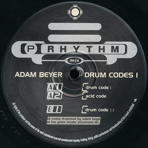 Adam Beyer – Drum Codes 1 12" vinyl record, image 1 of 4