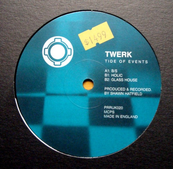 Twerk – Tide Of Events 12" vinyl record, image 3 of 3