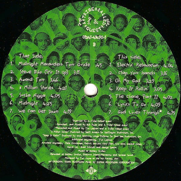 A Tribe Called Quest – Midnight Marauders LP vinyl record, image 3 of 7