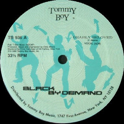 Black By Demand – Dearly Beloved 12" vinyl record, image 3 of 4
