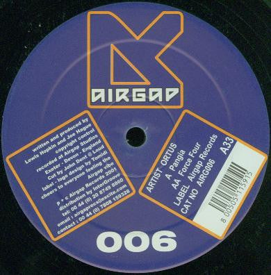 Ortus – Pangia 12" vinyl record