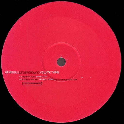 Various – Glasgow Underground Volume Three (2x12")
