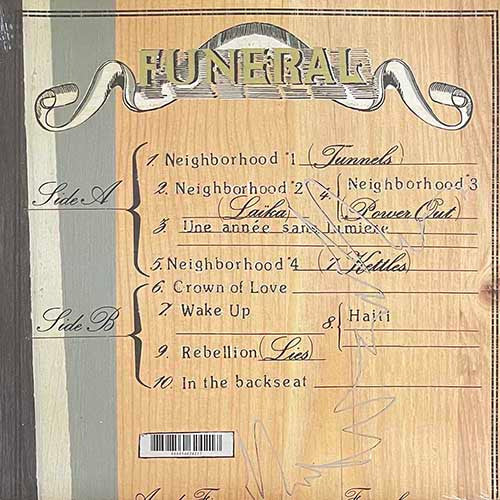 Arcade Fire – Funeral LP vinyl record, image 2 of 2