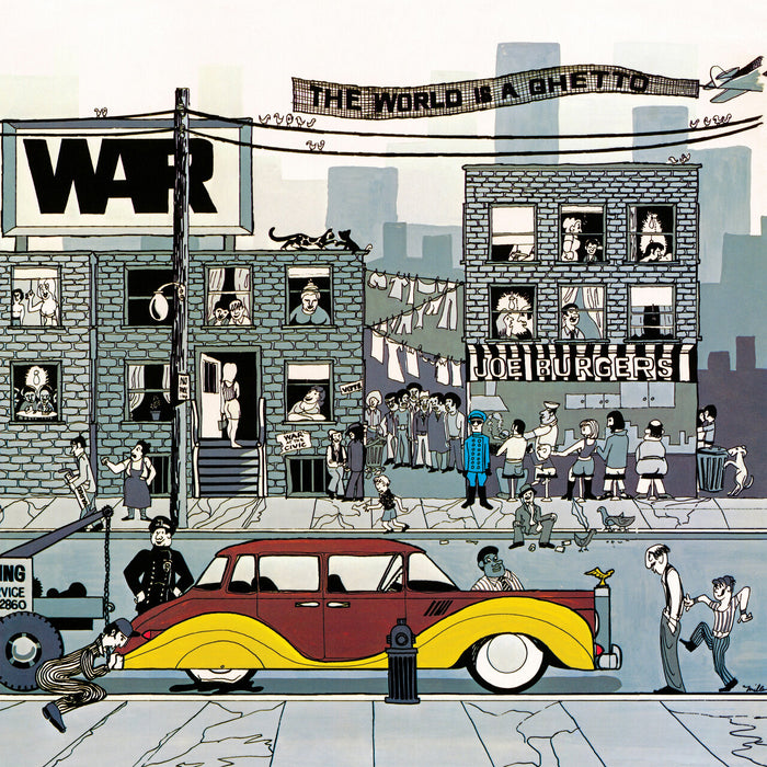 War – The World Is A Ghetto LP vinyl record, image 1 of 2