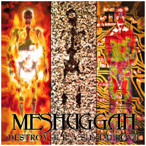 Meshuggah – Destroy Erase Improve (2xLP, 30th Anniversary Edition, Grey/Black/White Marbled Vinyl) LP vinyl record, image 1 of 2