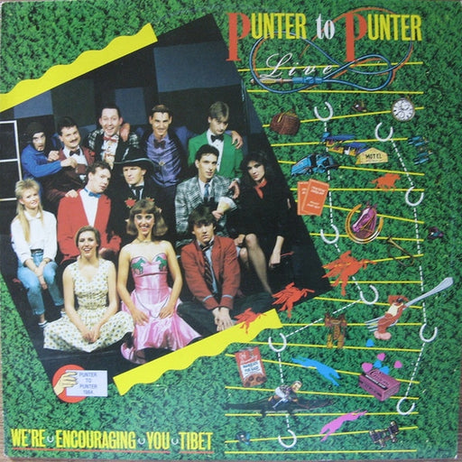 Various – Punter To Punter Live - We're Not Encouraging You To Gamble We're Encouraging You Tibet (LP, Vinyl Record Album)