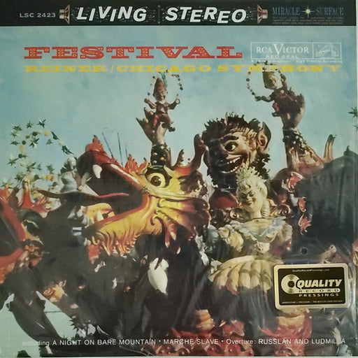 Fritz Reiner, The Chicago Symphony Orchestra – Festival (LP, Vinyl Record Album)
