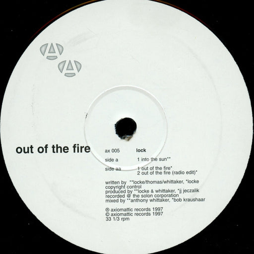 Lock – Into The Sun / Out Of The Fire (LP, Vinyl Record Album)