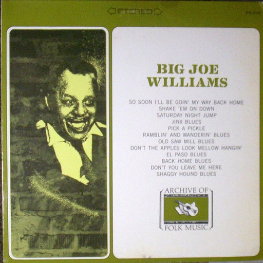 Big Joe Williams – Big Joe Williams (LP, Vinyl Record Album)