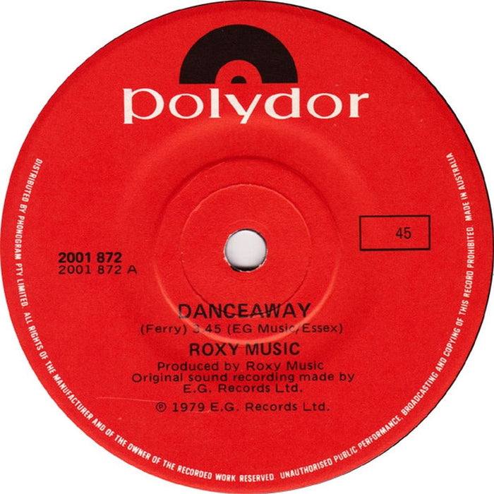 Roxy Music – Danceaway / Cry, Cry, Cry (LP, Vinyl Record Album)
