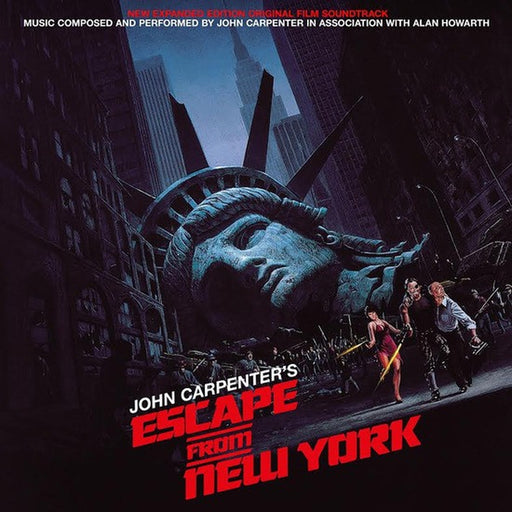 John Carpenter, Alan Howarth – John Carpenter's Escape From New York (Original Film Soundtrack - New Expanded Edition) (LP, Vinyl Record Album)