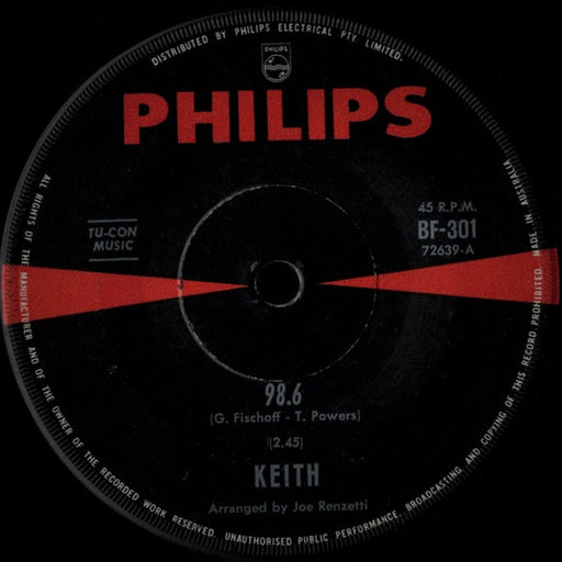 Keith – 98.6 (LP, Vinyl Record Album)