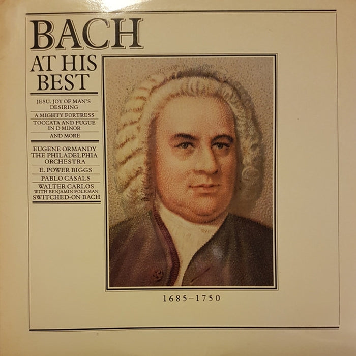 Various – Bach at his Best (LP, Vinyl Record Album)