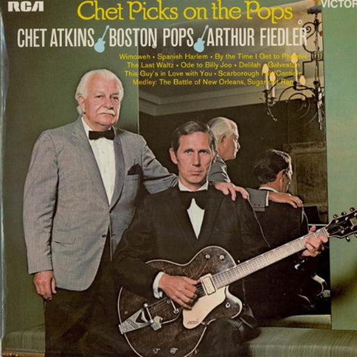 Chet Atkins, Boston Pops Orchestra, Arthur Fiedler – Chet Picks On The Pops (LP, Vinyl Record Album)