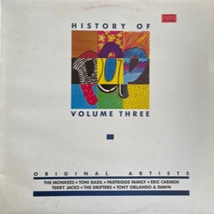 Various – History Of Pop - Volume Three (LP, Vinyl Record Album)