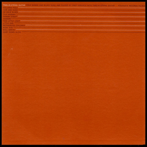 Fred Gerlach – Twelve-String Guitar (LP, Vinyl Record Album)