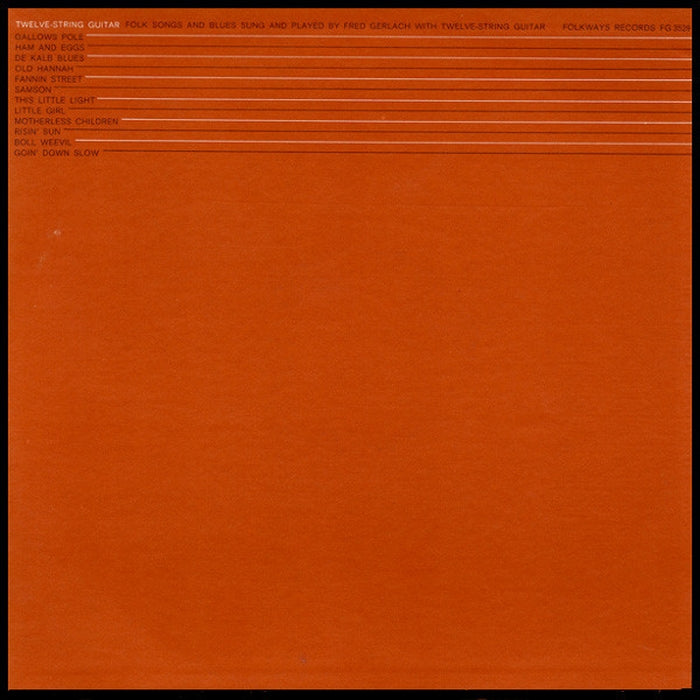 Fred Gerlach – Twelve-String Guitar (LP, Vinyl Record Album)