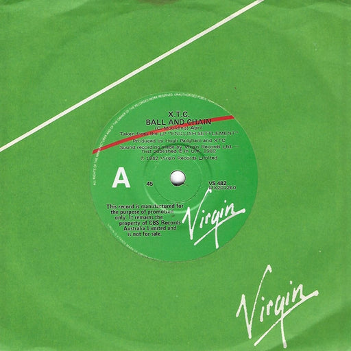 XTC – Ball And Chain (LP, Vinyl Record Album)