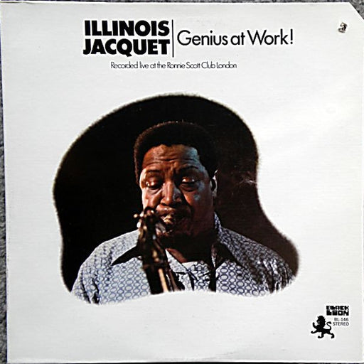Illinois Jacquet – Genius At Work! (LP, Vinyl Record Album)