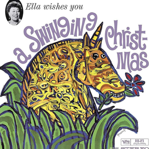 Ella Fitzgerald – Ella Wishes You A Swinging Christmas (LP, Vinyl Record Album)