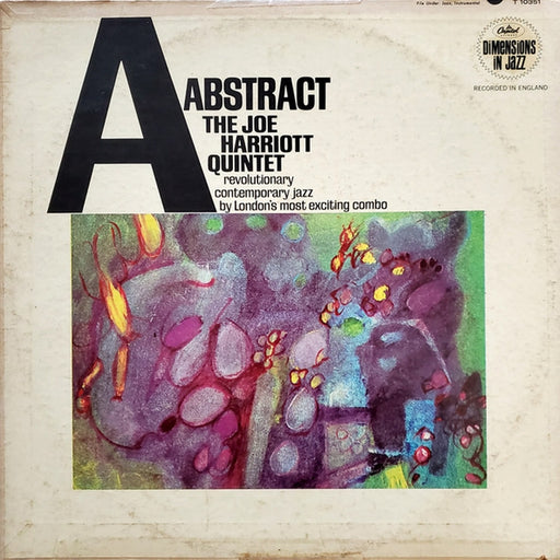 Joe Harriott Quintet – Abstract (LP, Vinyl Record Album)