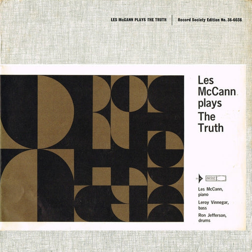 Les McCann – Les McCann Plays The Truth (LP, Vinyl Record Album)