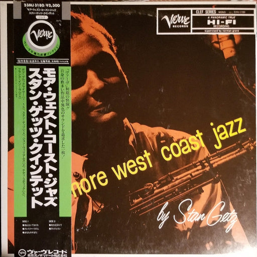 Stan Getz – More West Coast Jazz (LP, Vinyl Record Album)