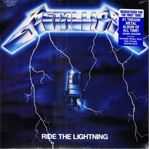 Metallica – Ride The Lightning (LP, Vinyl Record Album)