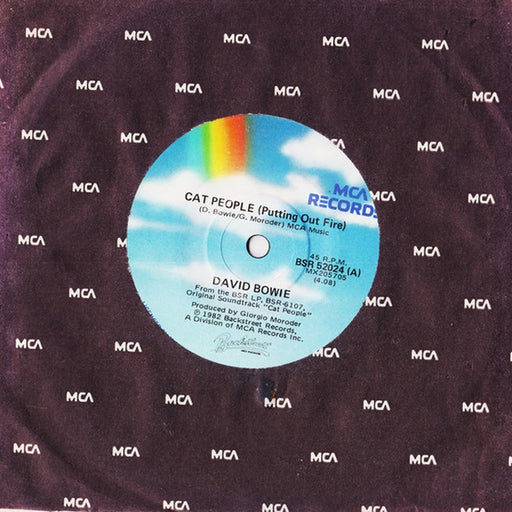 David Bowie – Cat People (Putting Out Fire) (LP, Vinyl Record Album)
